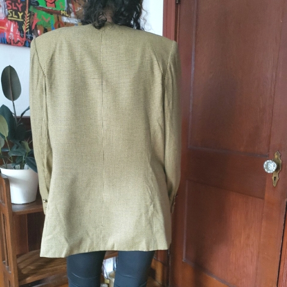 OVERSIZED VINTAGE STYLE BLAZER - Picture 7 of 9